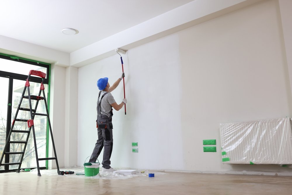 Dit is het resultaat van scanbehang laten aanbrengen in je nieuwbouwwoning in Spijkenisse.